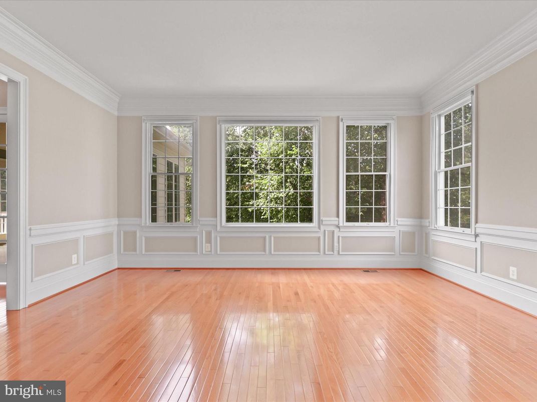 Empty room, Interior, Wood Texture Flooring