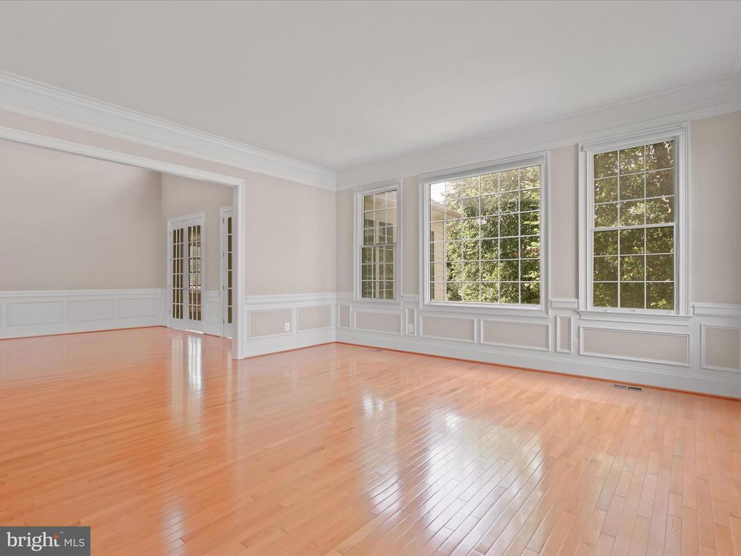 Empty room, Interior, Wood Texture Flooring