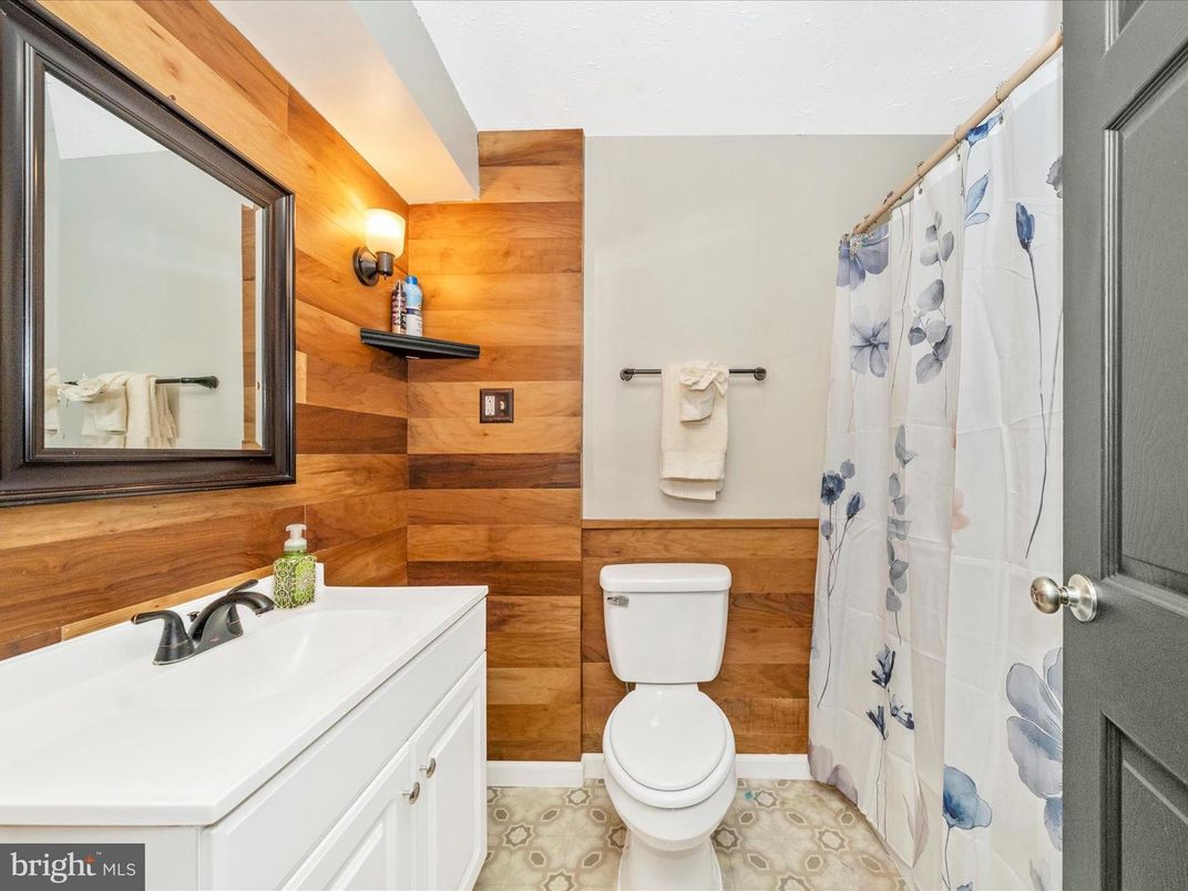 Bathroom, Interior, Wooden Walls