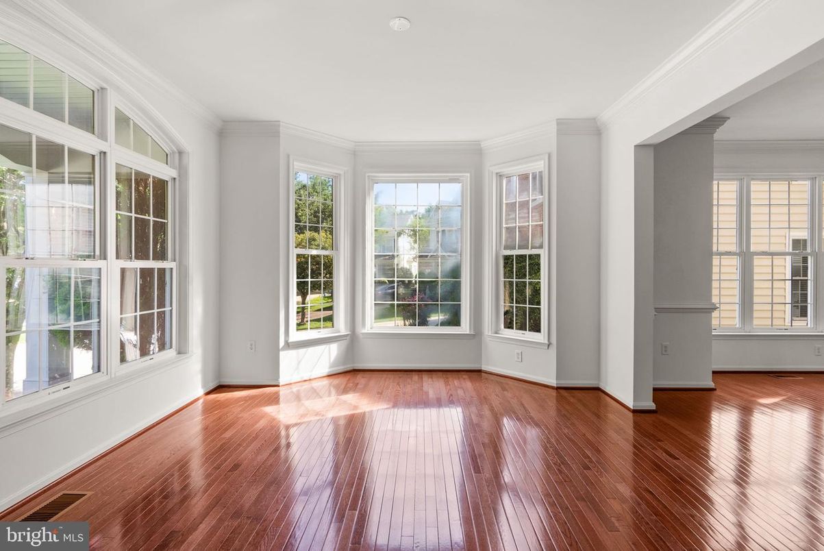 Empty room, Interior, Wood Texture Flooring