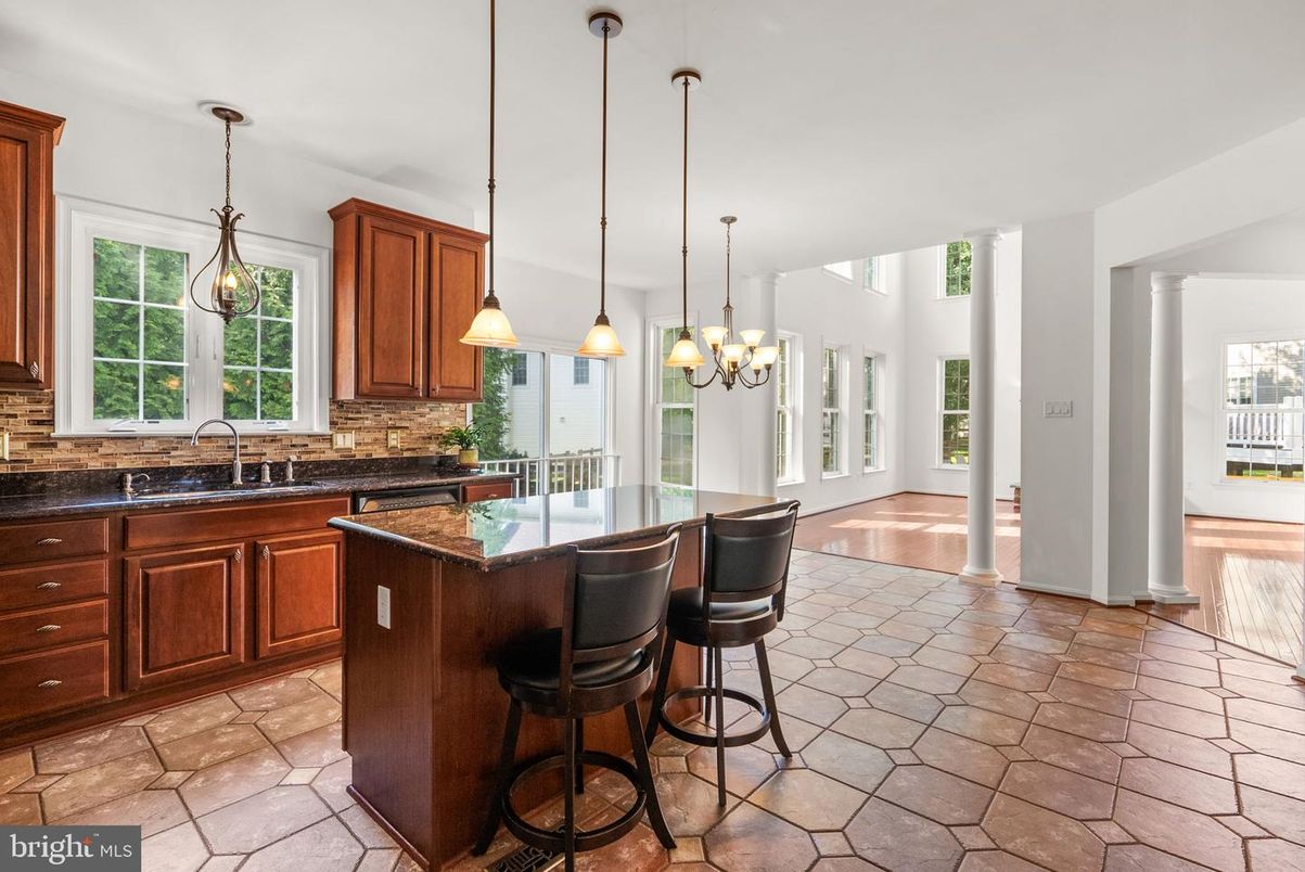 Chandelier, Interior, Kitchen, Pendant Lights