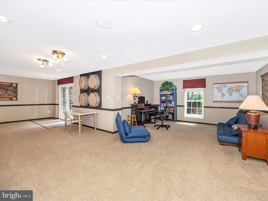 Home Office, Interior, Recessed Lighting