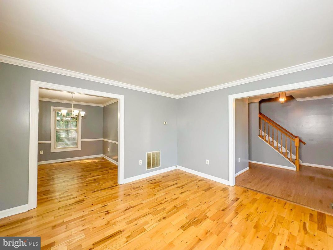 Empty room, Interior, Wood Texture Flooring