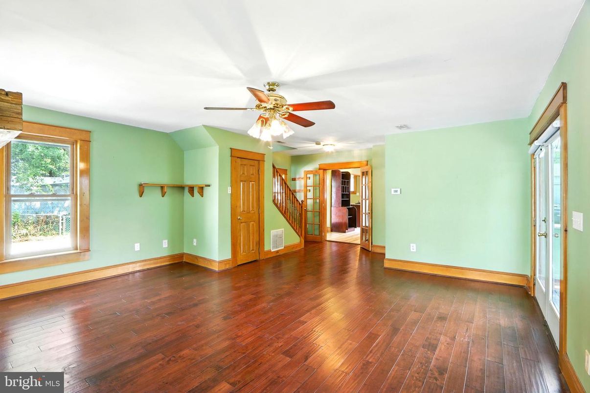 Empty room, Interior, Wood Texture Flooring