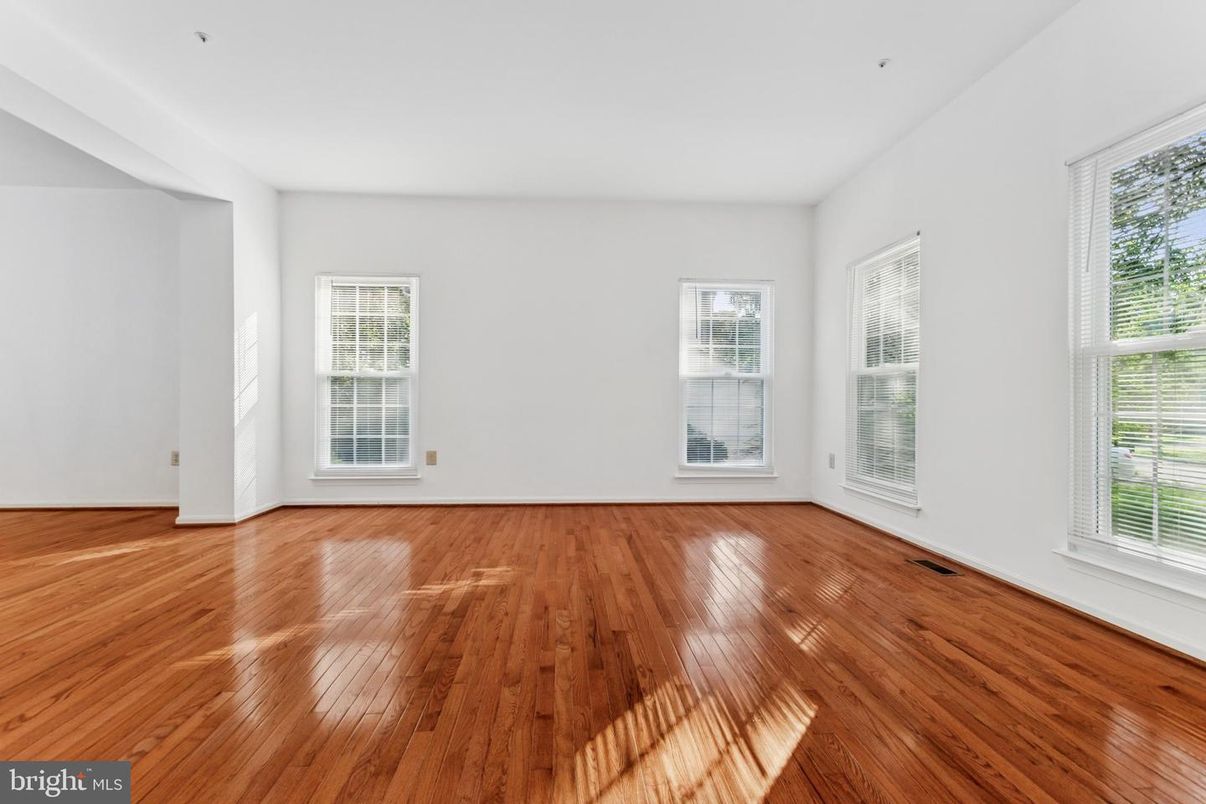 Empty room, Interior, Wood Texture Flooring