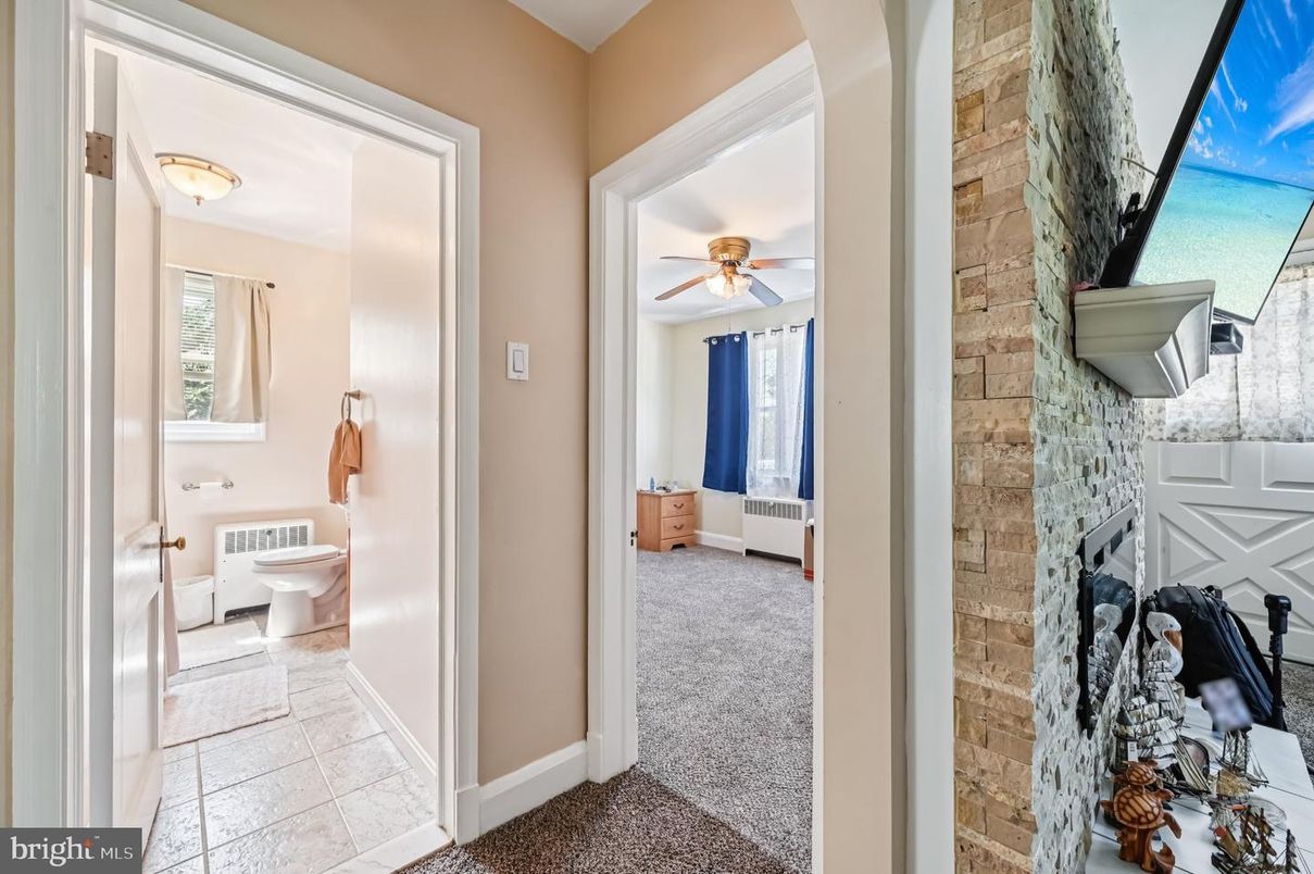 Bathroom, Interior, Stone Walls