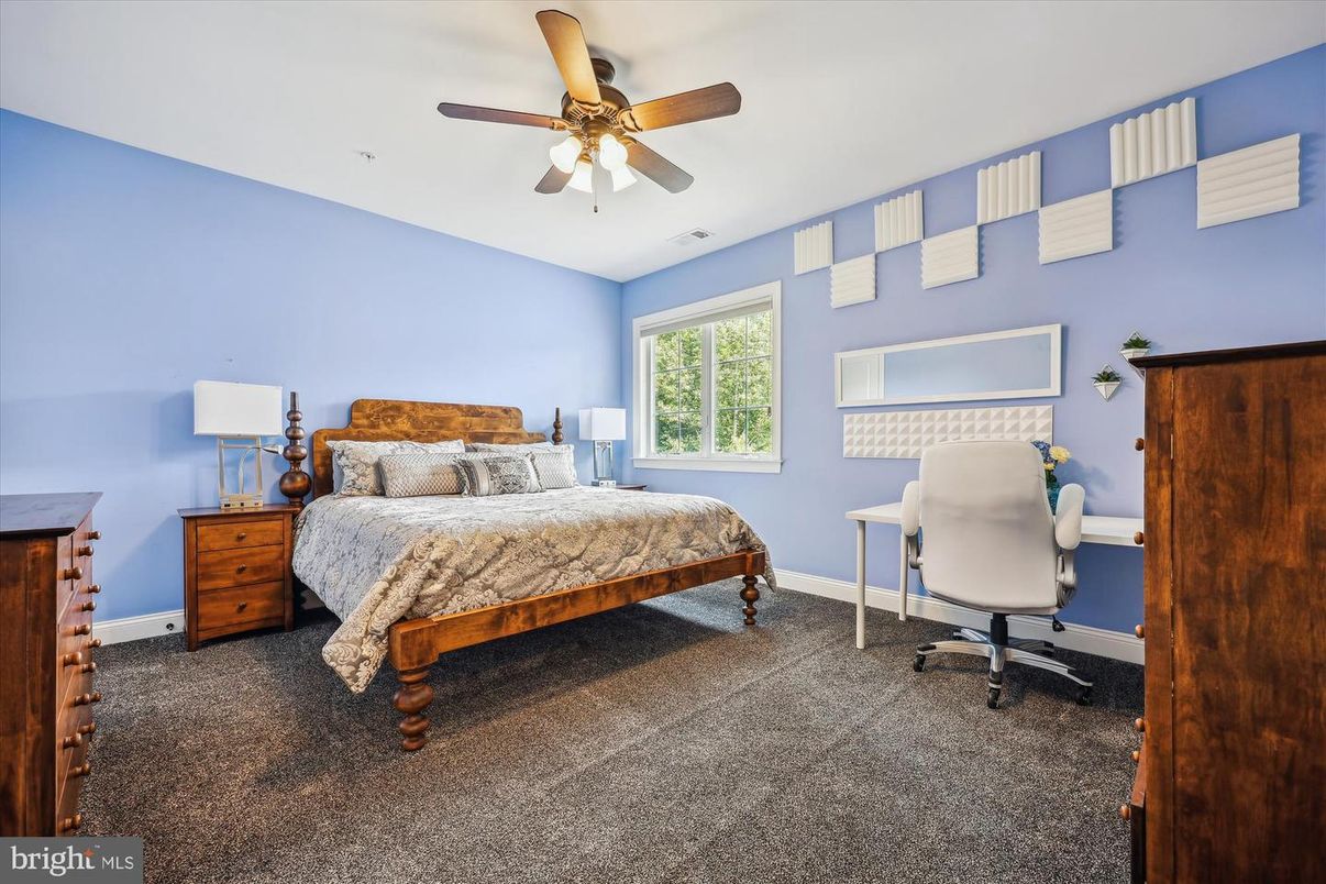 Bedroom, Home Office, Interior