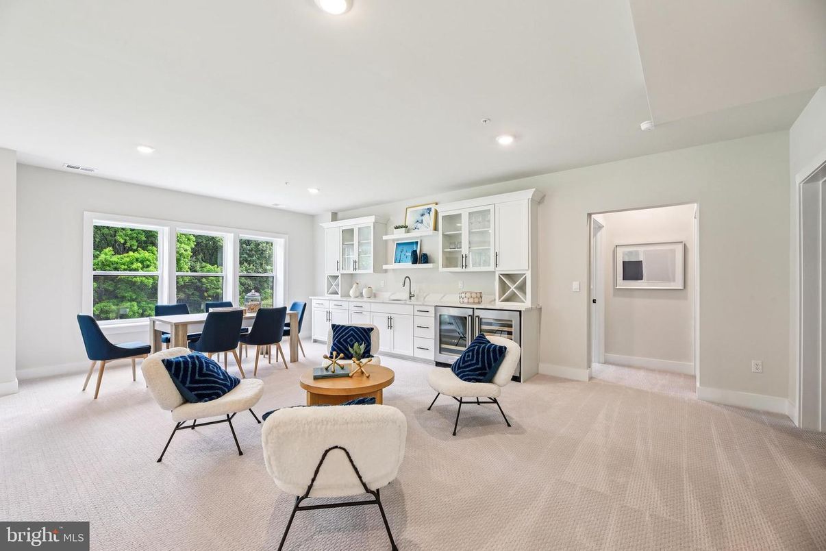 Dining room, Interior, Living room, Recessed Lighting