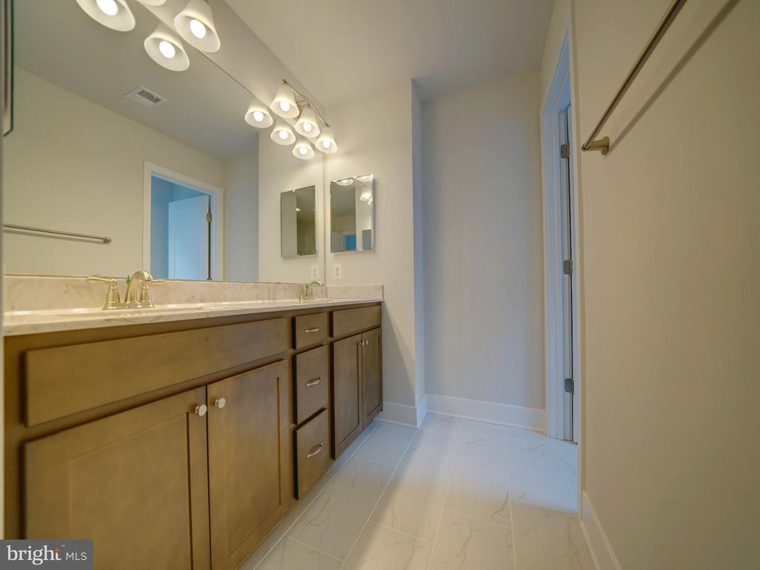 Bathroom, Dual Sink Vanities, Interior, Marble