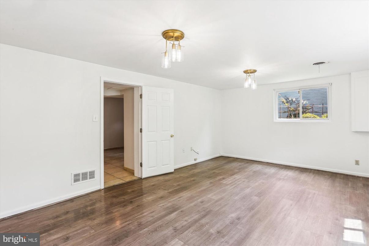 Empty room, Interior, Wood Texture Flooring