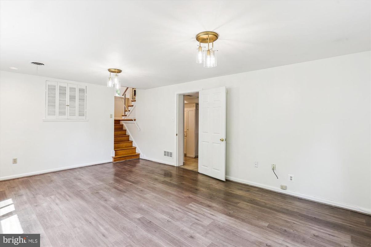 Empty room, Interior, Wood Texture Flooring