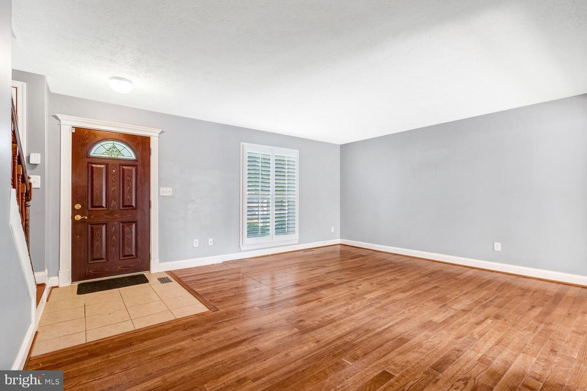 Empty room, Interior, Wood Texture Flooring