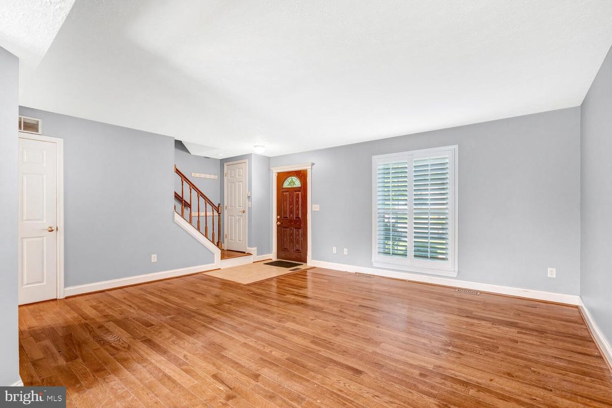 Empty room, Interior, Wood Texture Flooring