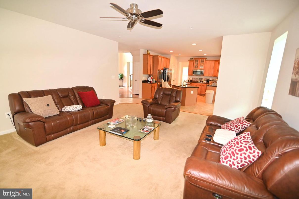 Interior, Kitchen, Living room, Recessed Lighting