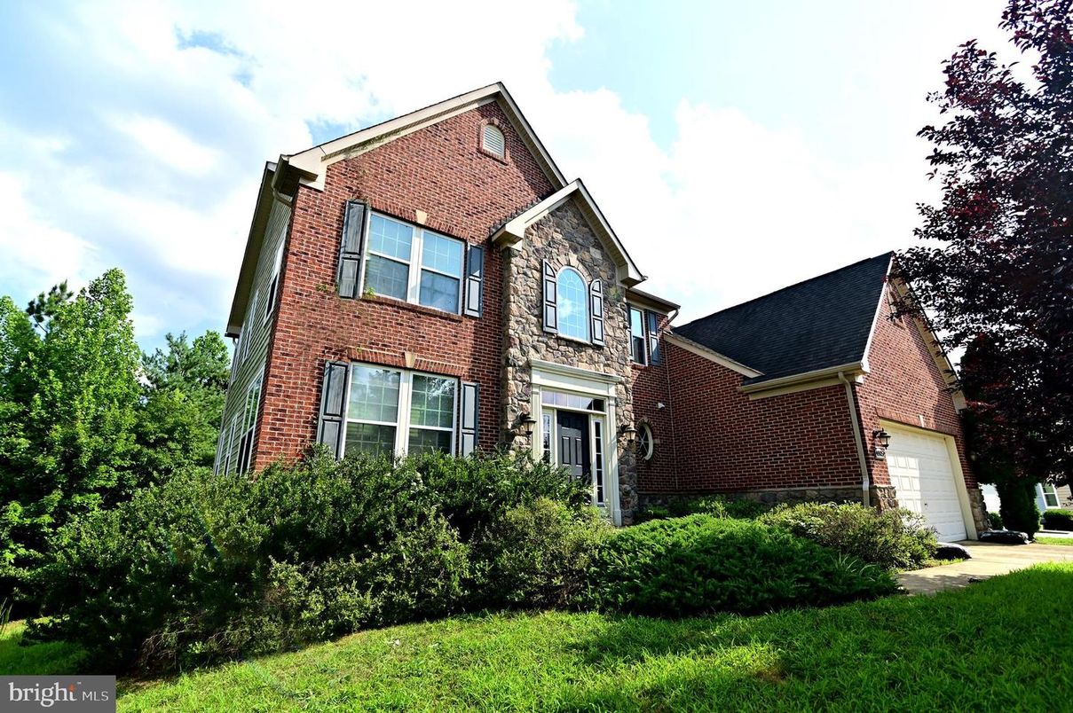 Attached, Exterior, Facade, Brick Facade, Tudor Revival