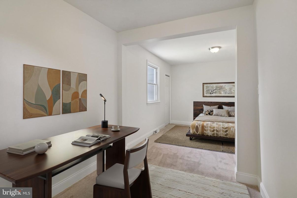 Bedroom, Home Office, Interior