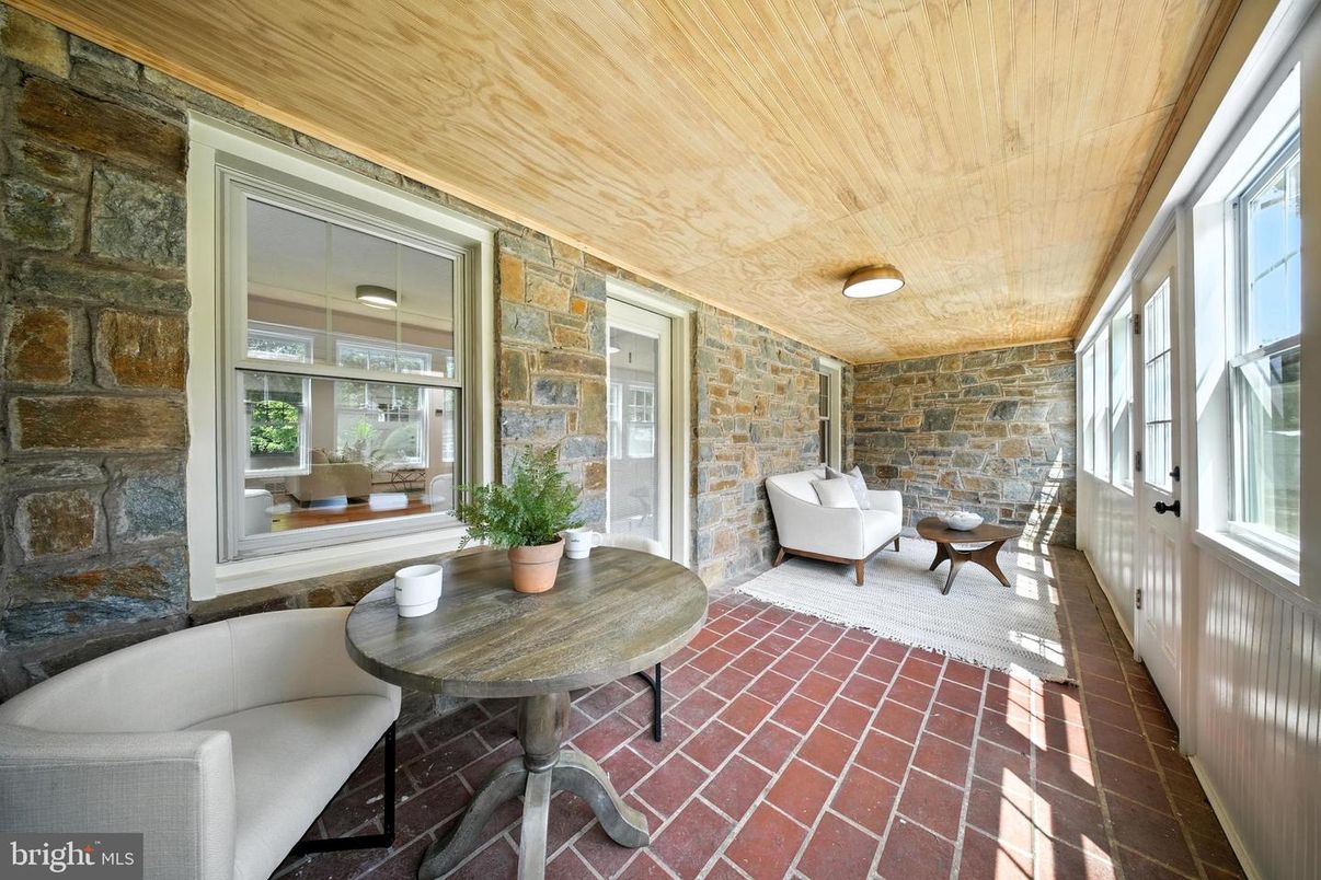 Dining room, Interior, Stone Walls