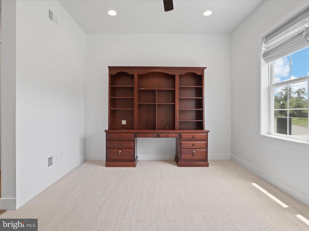 Home Office, Interior, Recessed Lighting