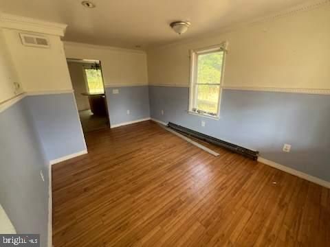 Empty room, Interior, Wood Texture Flooring