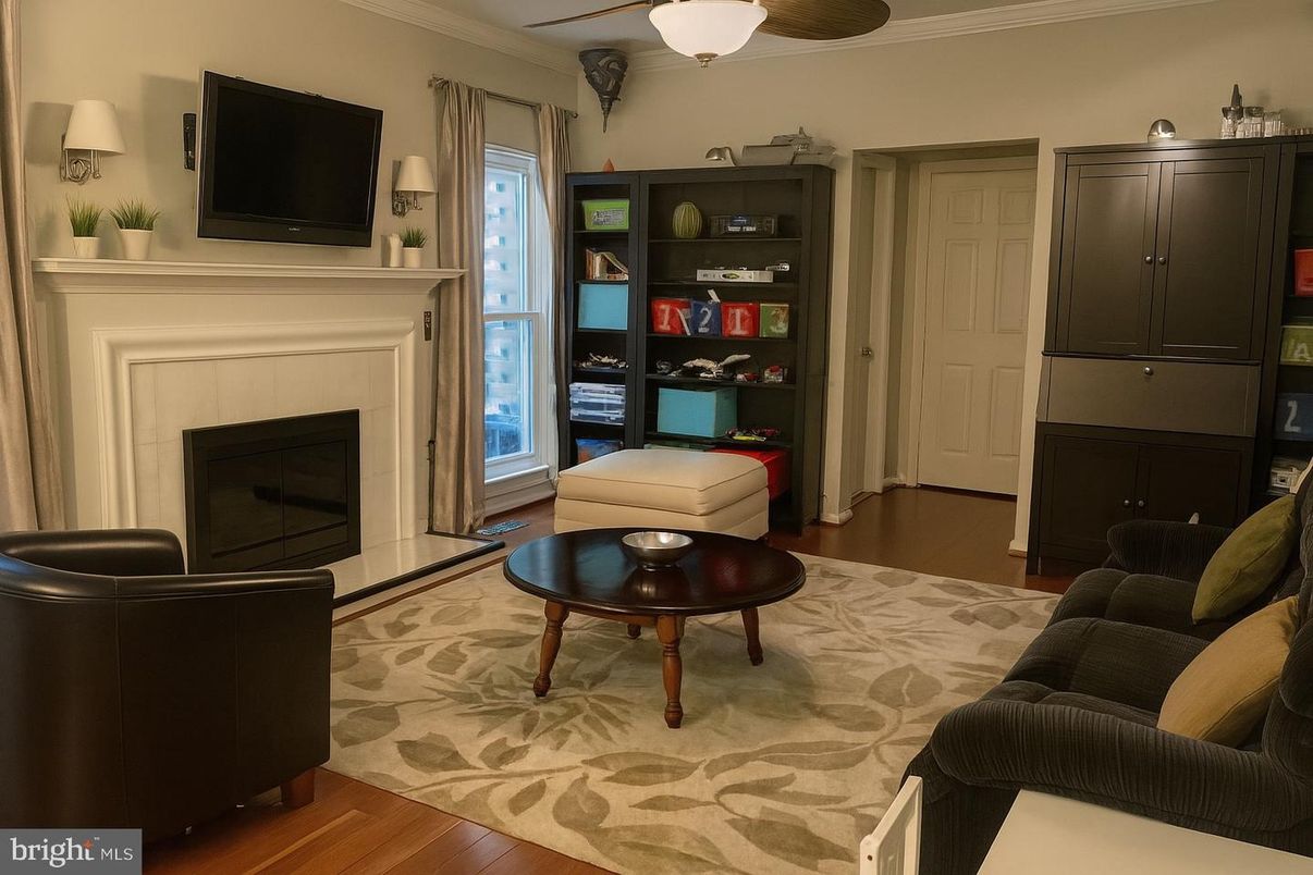 Fireplace, Interior, Living room, Wood Texture Flooring