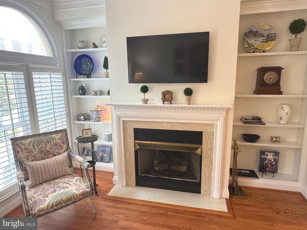 Fireplace, Interior, Wood Texture Flooring