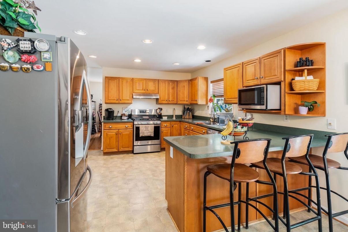 Interior, Kitchen, Recessed Lighting, Stainless Steel Appliances