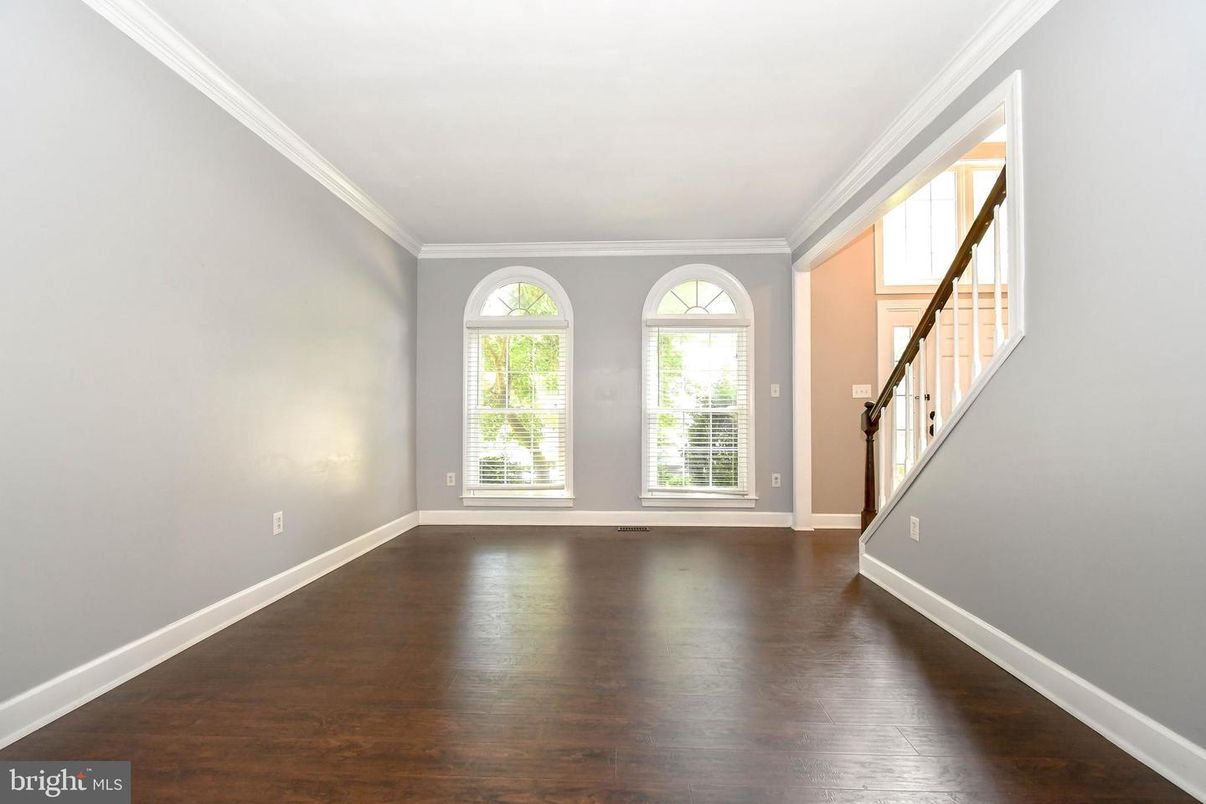 Empty room, Interior, Wood Texture Flooring