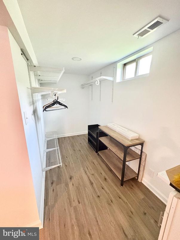 Interior, Walk-in Closets, Wood Texture Flooring