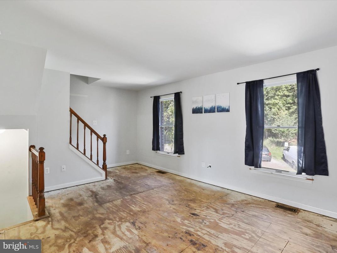 Empty room, Interior, Wood Texture Flooring