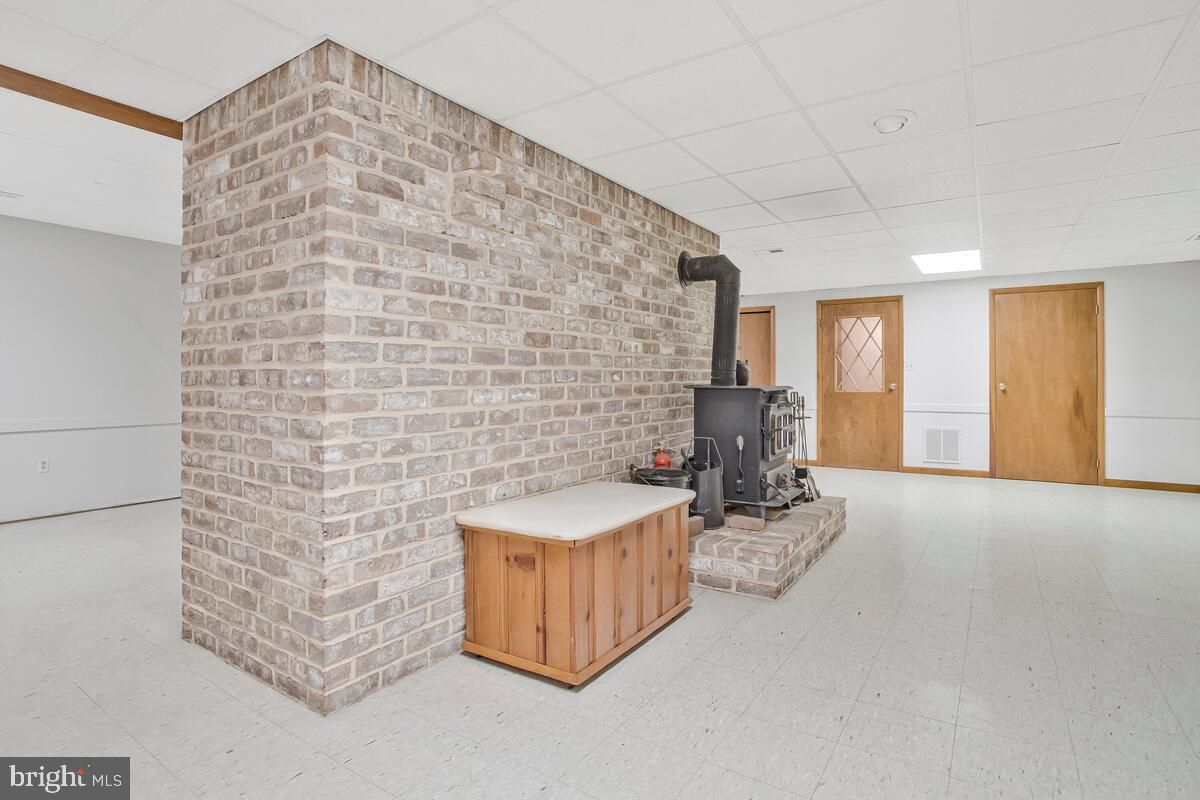 Interior, Recessed Lighting, Stone Walls
