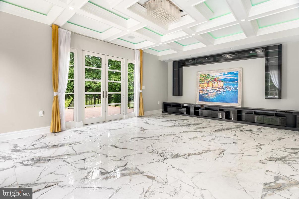 Interior, Marble, Recessed Lighting