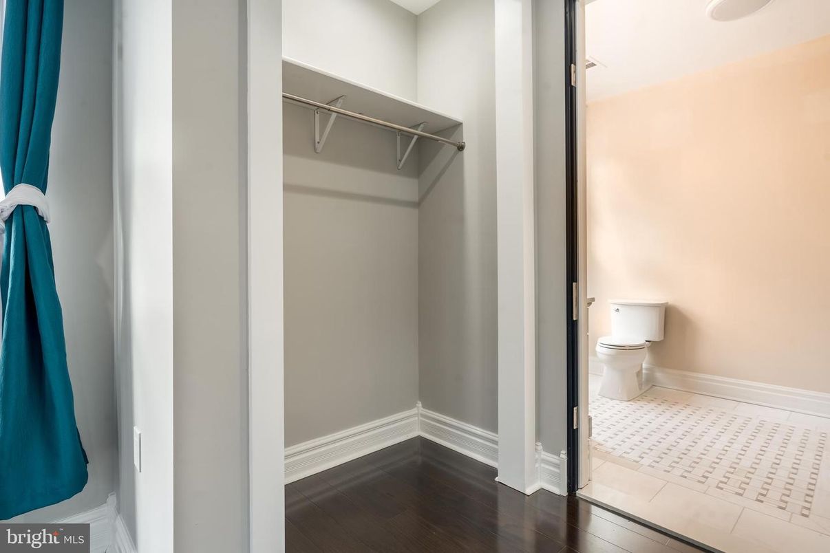 Bathroom, Interior, Walk-in Closets, Wood Texture Flooring