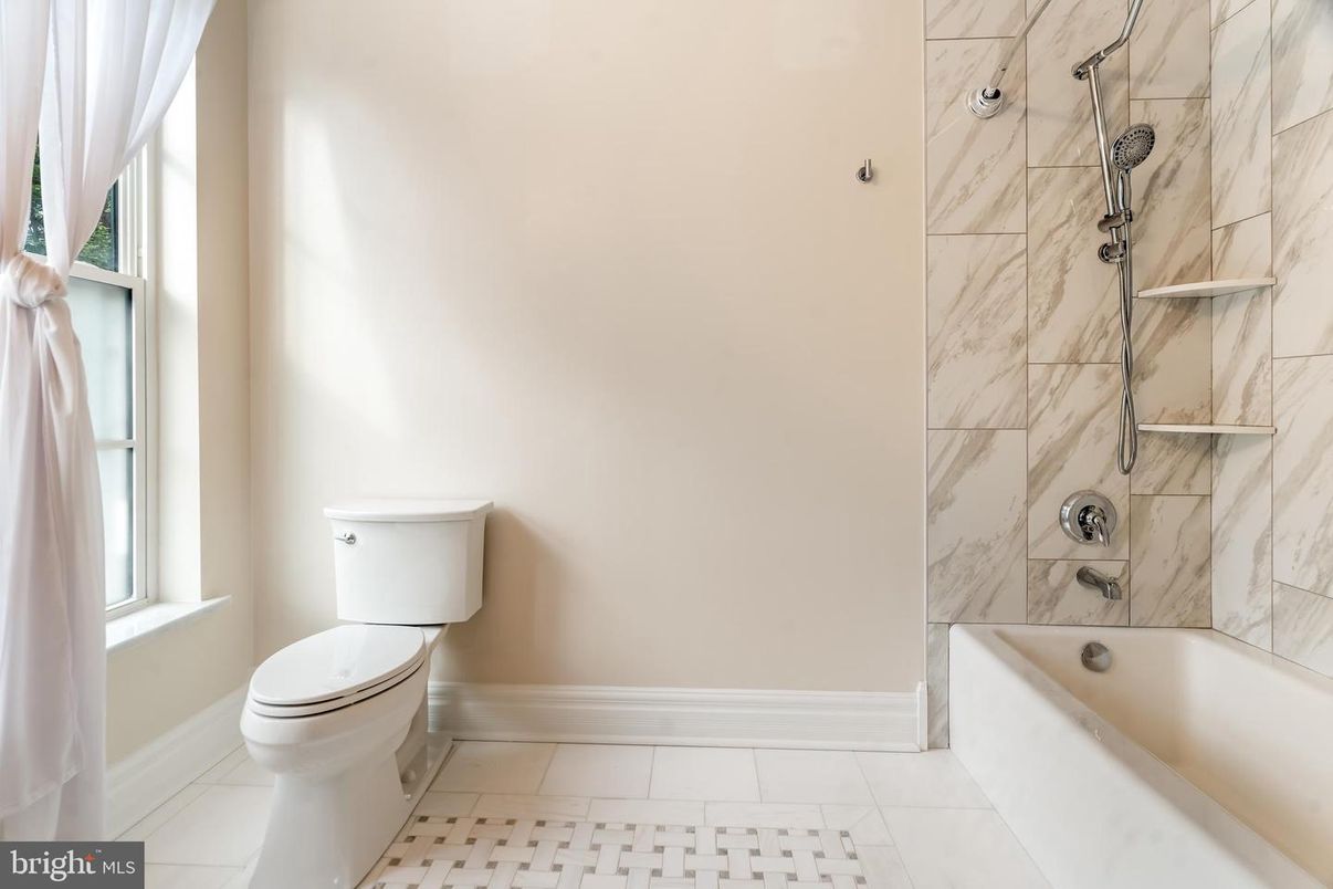 Bathroom, Interior, Marble Walls
