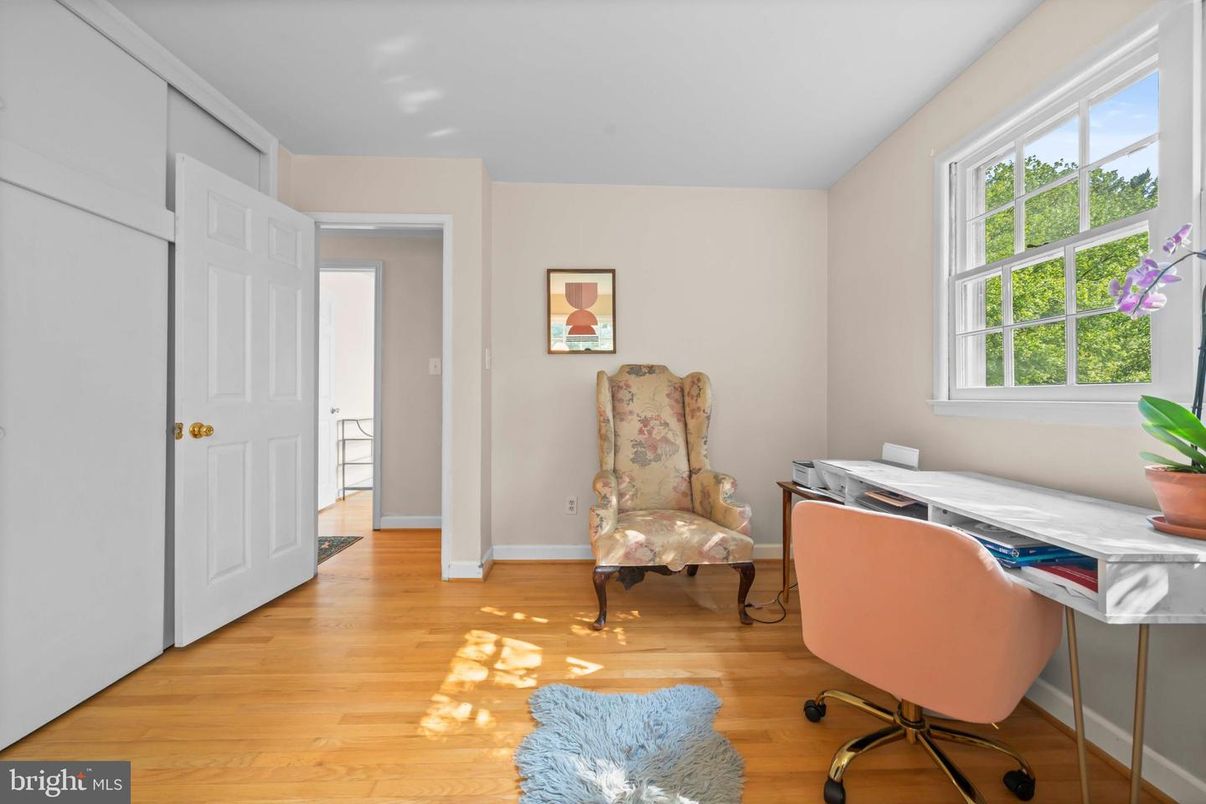 Home Office, Interior, Wood Texture Flooring