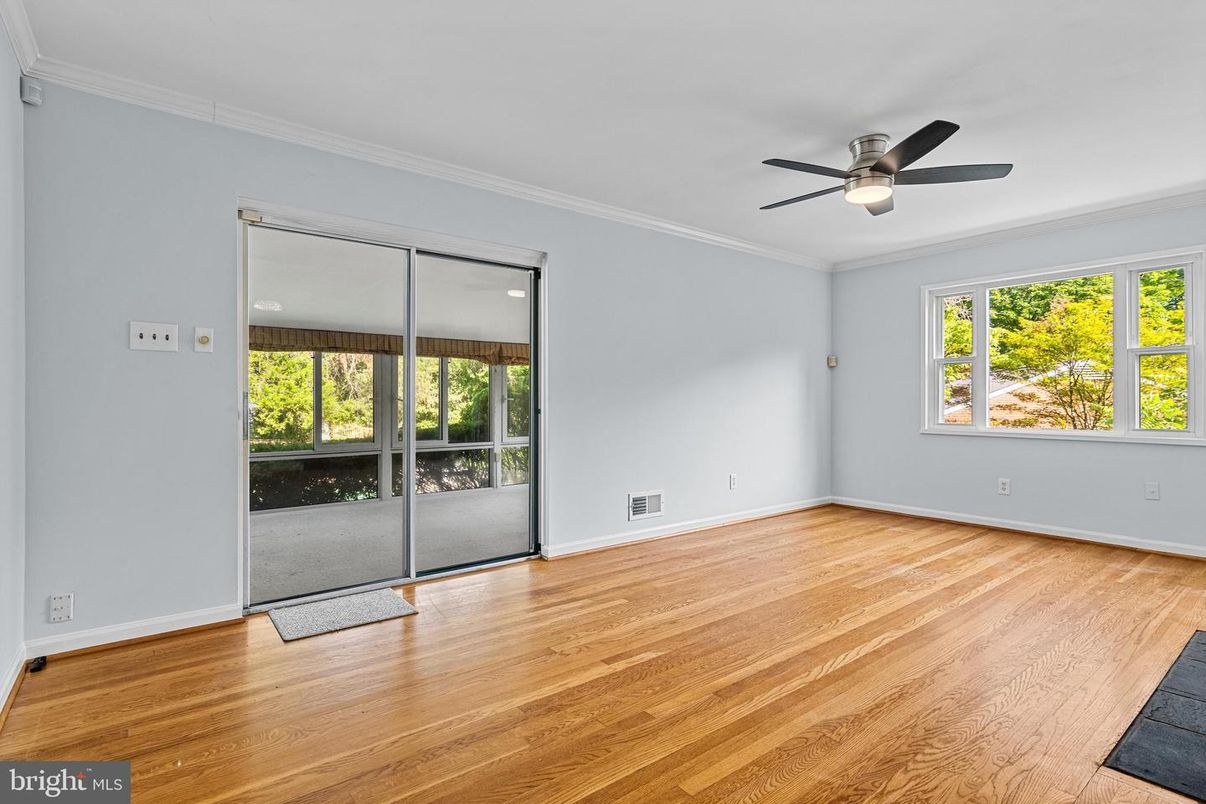 Empty room, Interior, Wood Texture Flooring