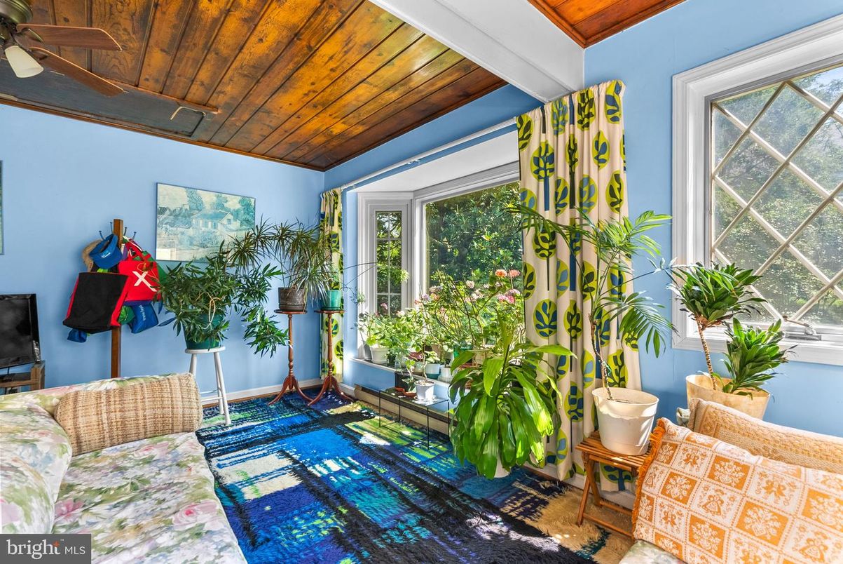 Interior, Sun Room, Wooden Ceilings