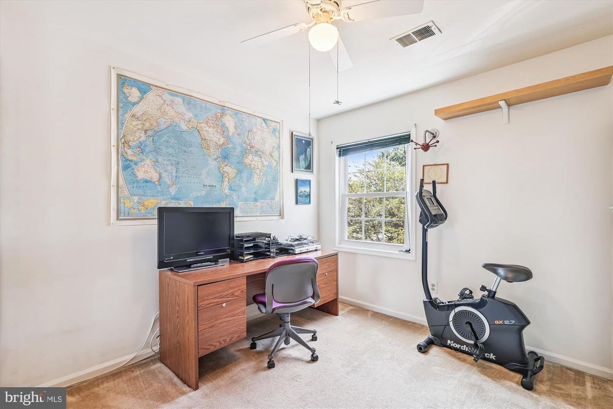 Fitness Equipment, Home Office, Interior