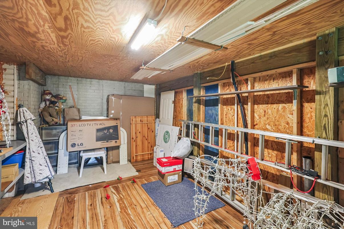 Interior, Stone Walls, Wood Texture Flooring