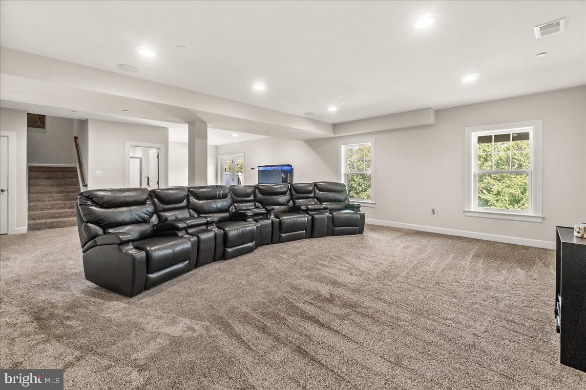 Home Theatre Room, Interior, Living room, Recessed Lighting, Theatre Room