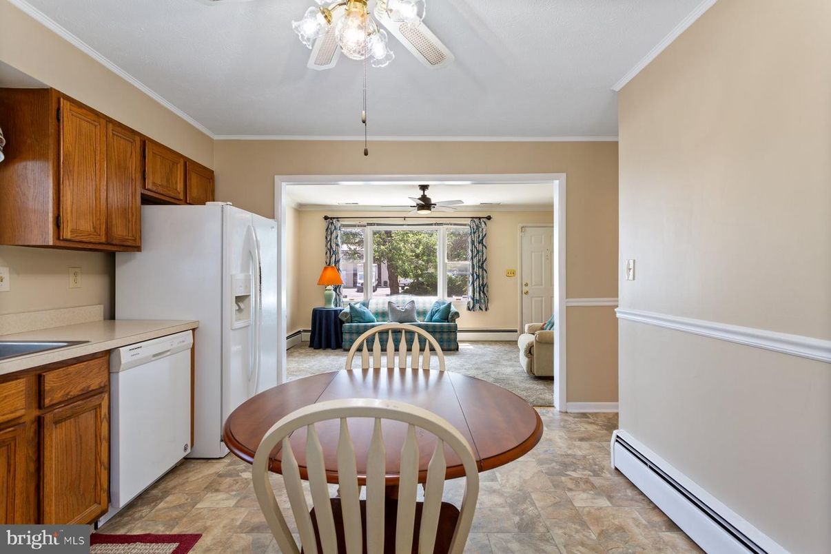 Dining room, Interior, Kitchen, Living room