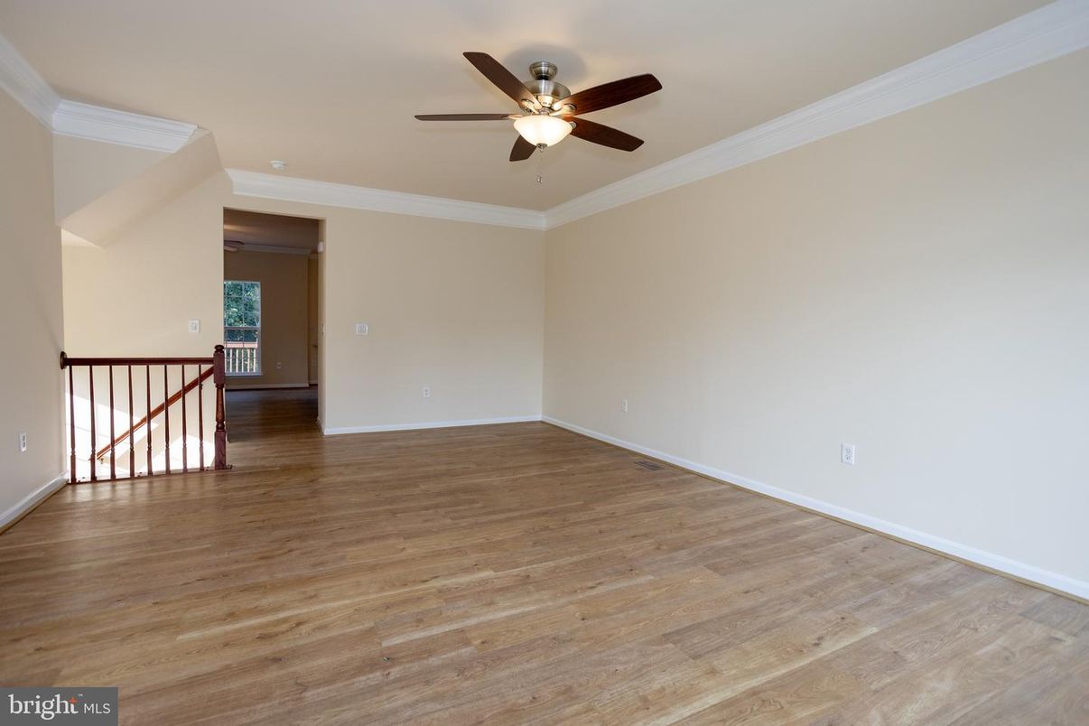 Empty room, Interior, Wood Texture Flooring