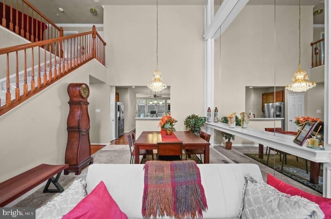 Chandelier, Dining room, Interior, Pendant Lights, Recessed Lighting