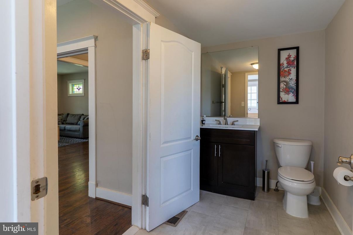 Bathroom, Interior, Wood Texture Flooring