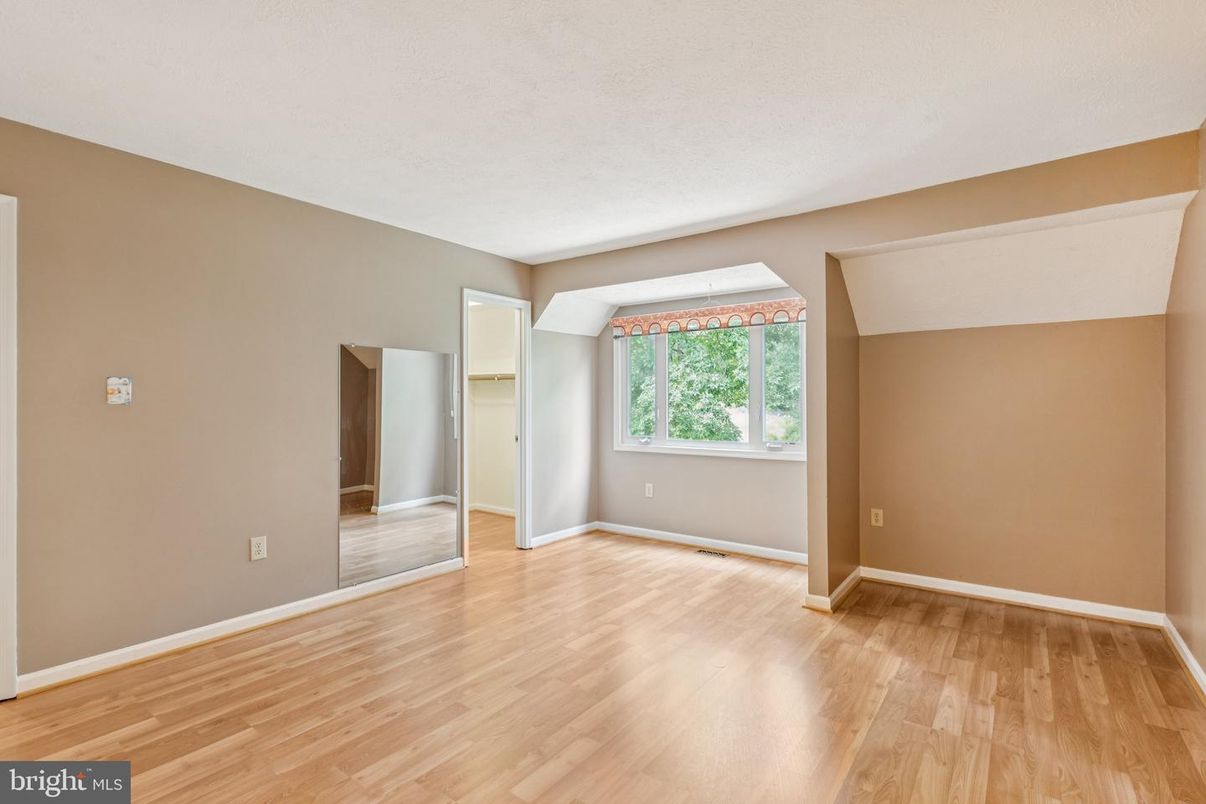 Empty room, Interior, Wood Texture Flooring