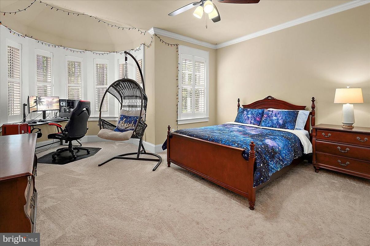 Bedroom, Home Office, Interior