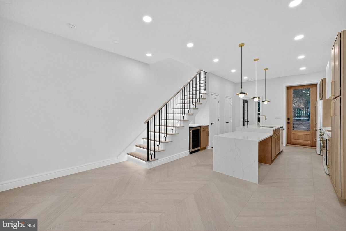 Interior, Kitchen, Pendant Lights, Recessed Lighting