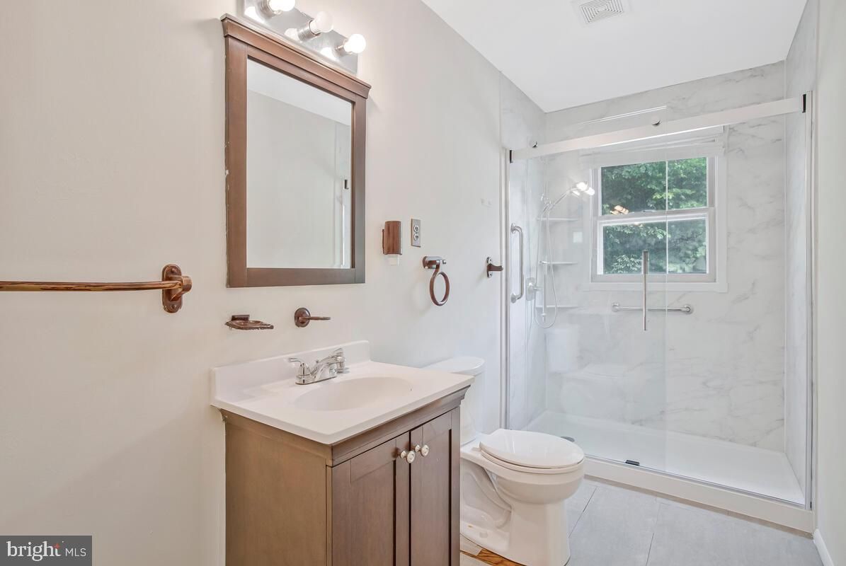 Bathroom, Glass Shower, Interior, Marble Walls