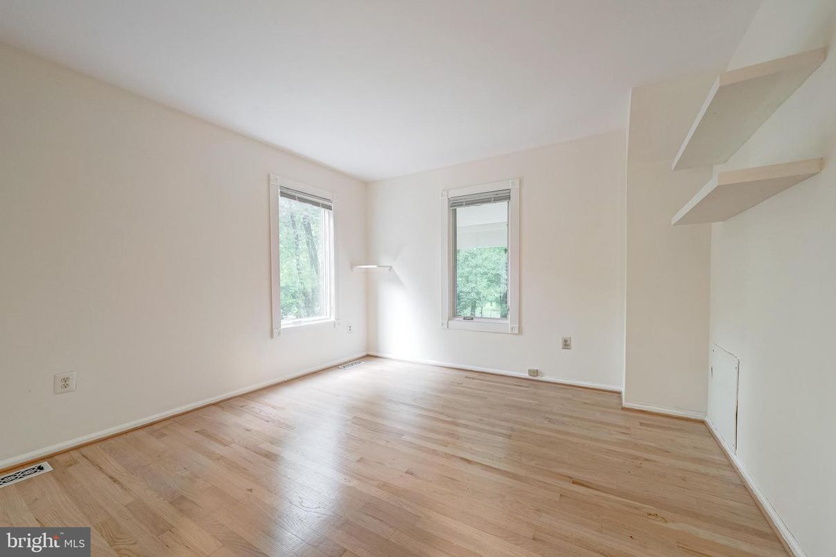 Empty room, Interior, Wood Texture Flooring