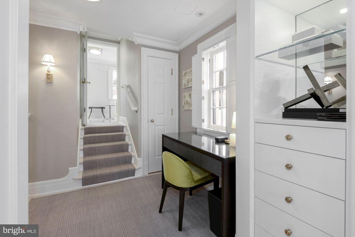 Home Office, Interior, Recessed Lighting
