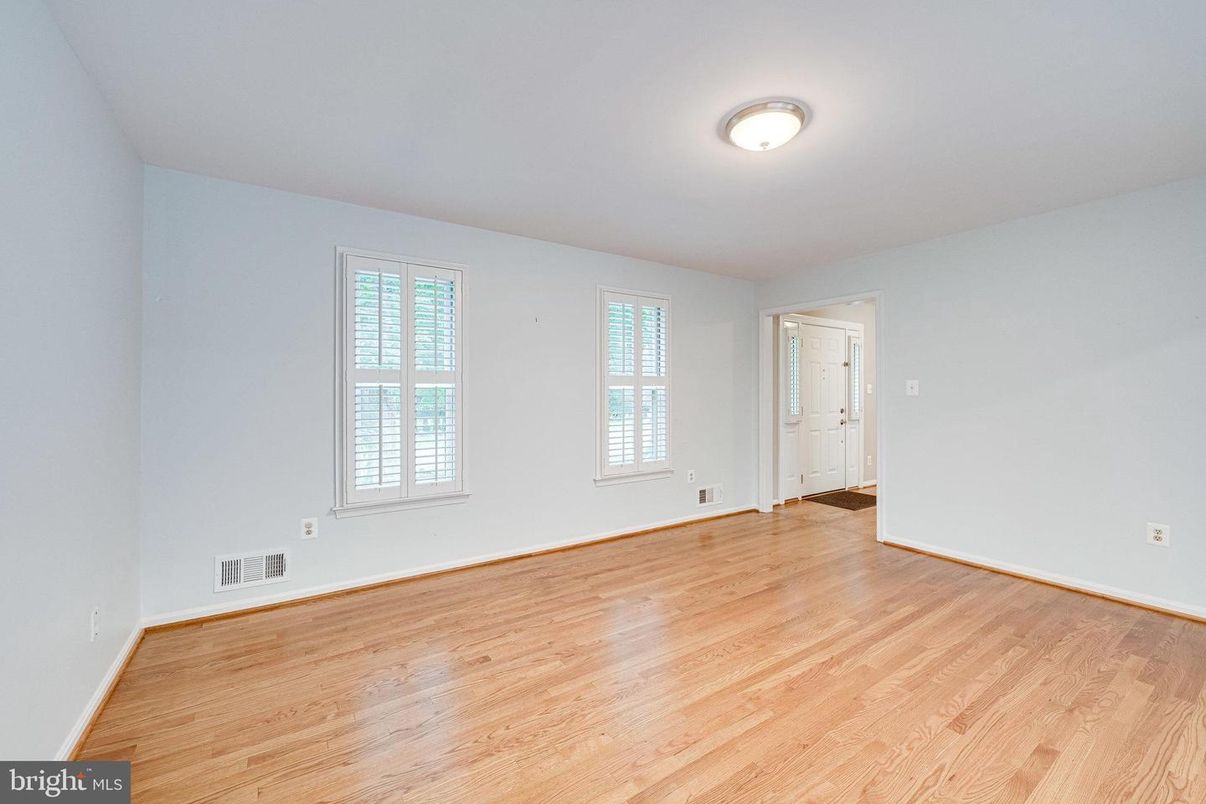 Empty room, Interior, Wood Texture Flooring